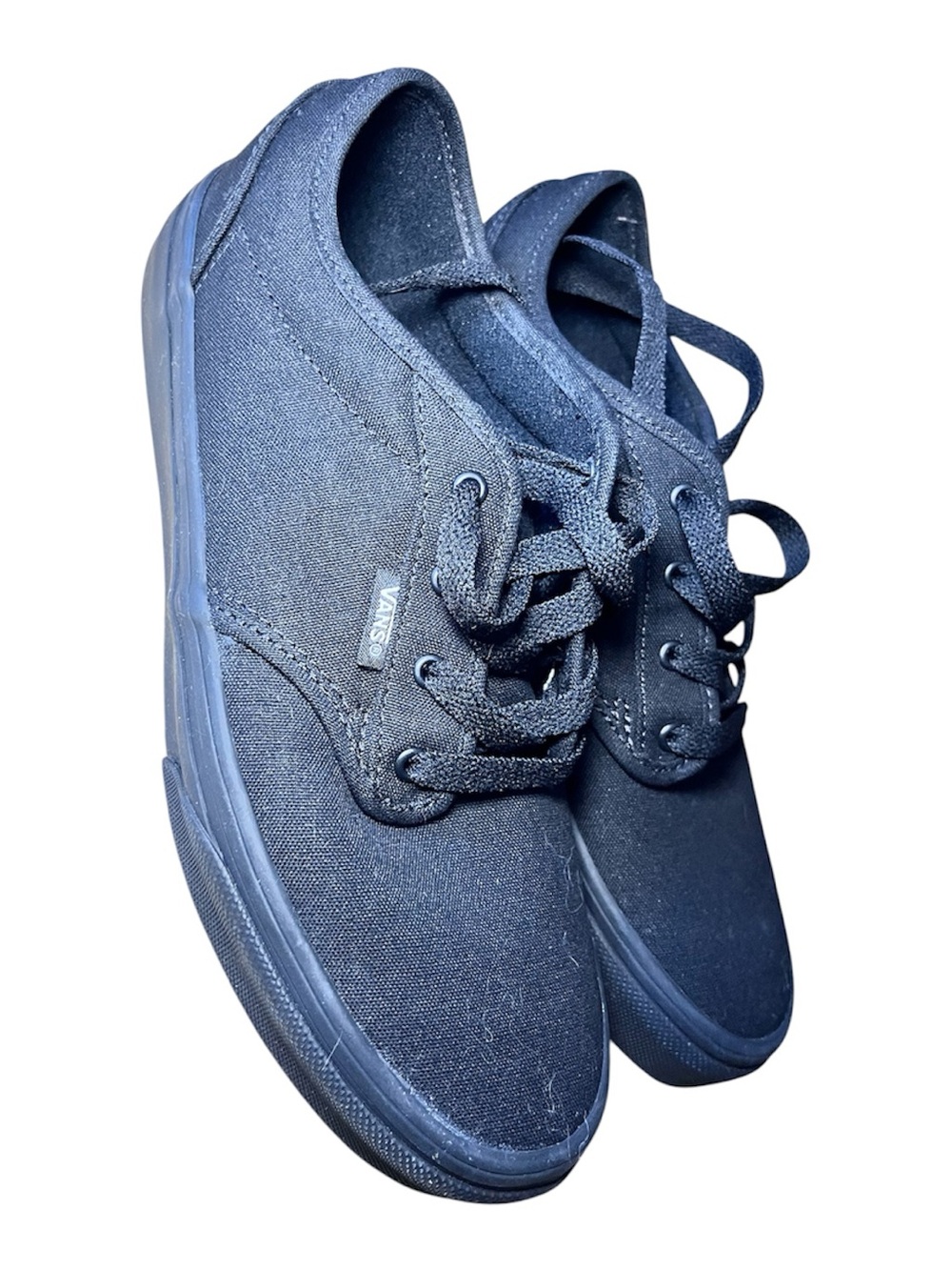 NEW Vans Kids Authentic Canvas Sneakers in Black
